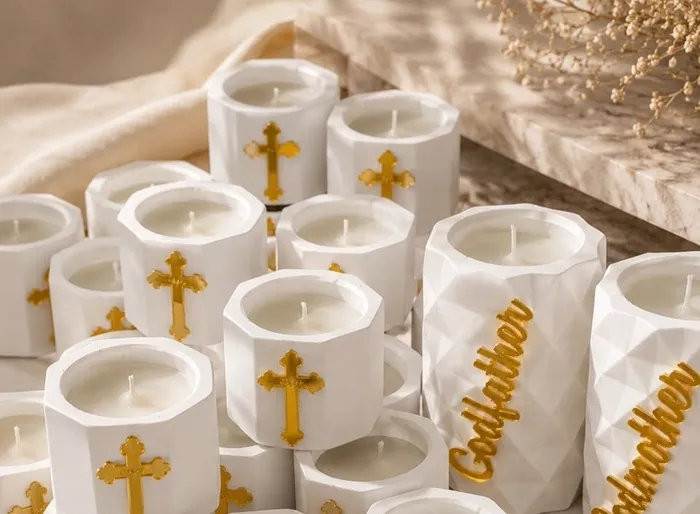 Baptism candle collection