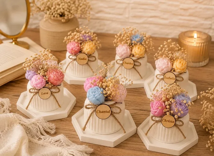 Corporate gift candle collection